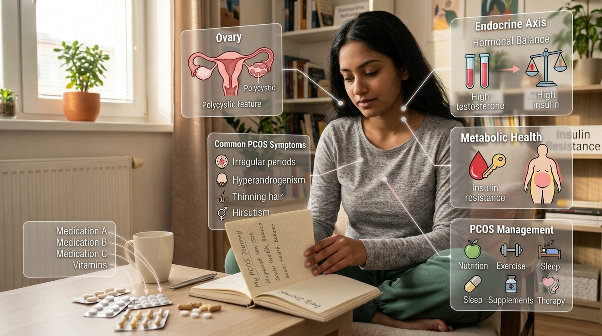 PCOS mění název na PMOS: co o syndromu polycystických ovarií odhalil výzkum střeva