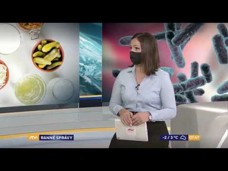 Ranní zprávy s Alojzem Bombou o personalizovaných probiotikách